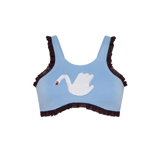 Топ з Лебедем Блакитний