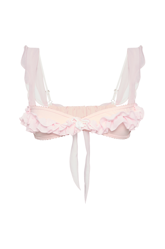 Ліф з Рюшами Рожевий