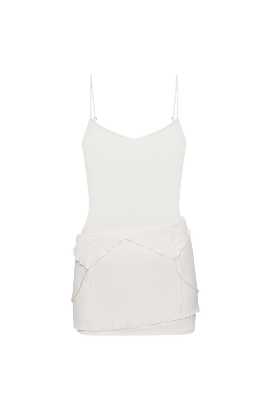 Сукня Подвійна Молочна