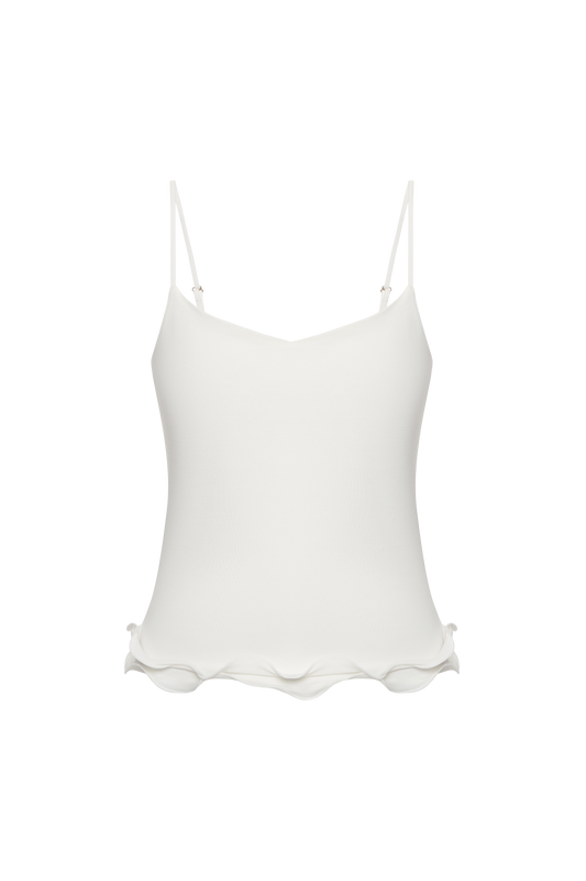 Майка Подвійна з Хвилями Молочна