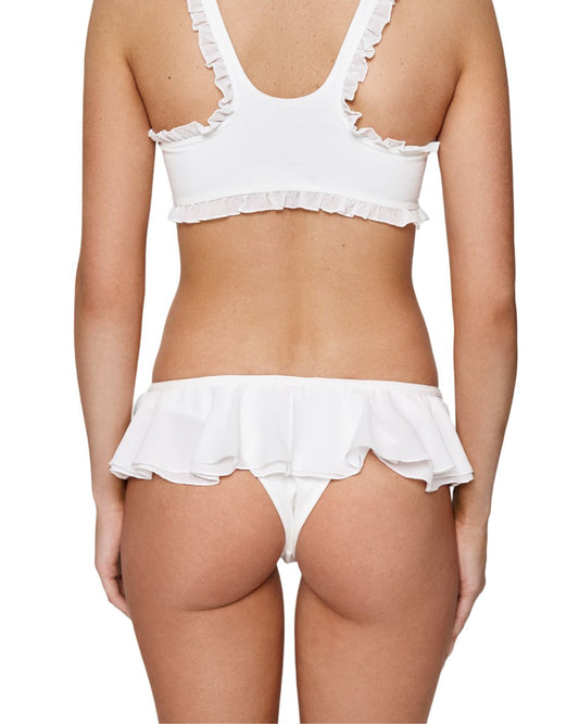 Танга з Воланами та Серцем Молочні