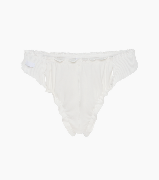 Стрінги Хвилясті Білі