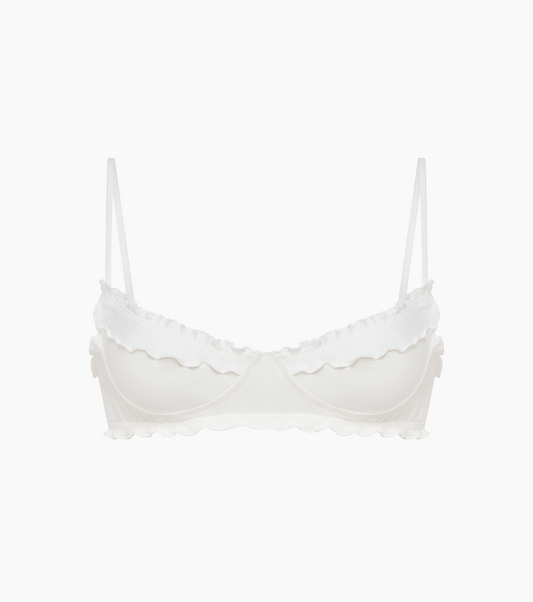 Ліф Хвилястий Білий