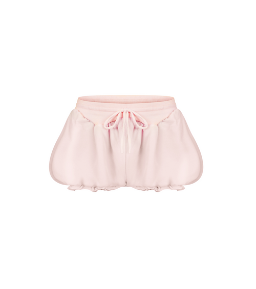 Мікро-Шорти з Рюшами Рожеві