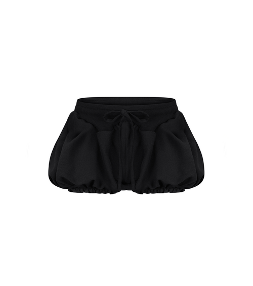 Мікро-Шорти з Рюшами Чорні