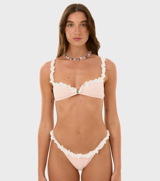 Ліф з Листочком Рожевий