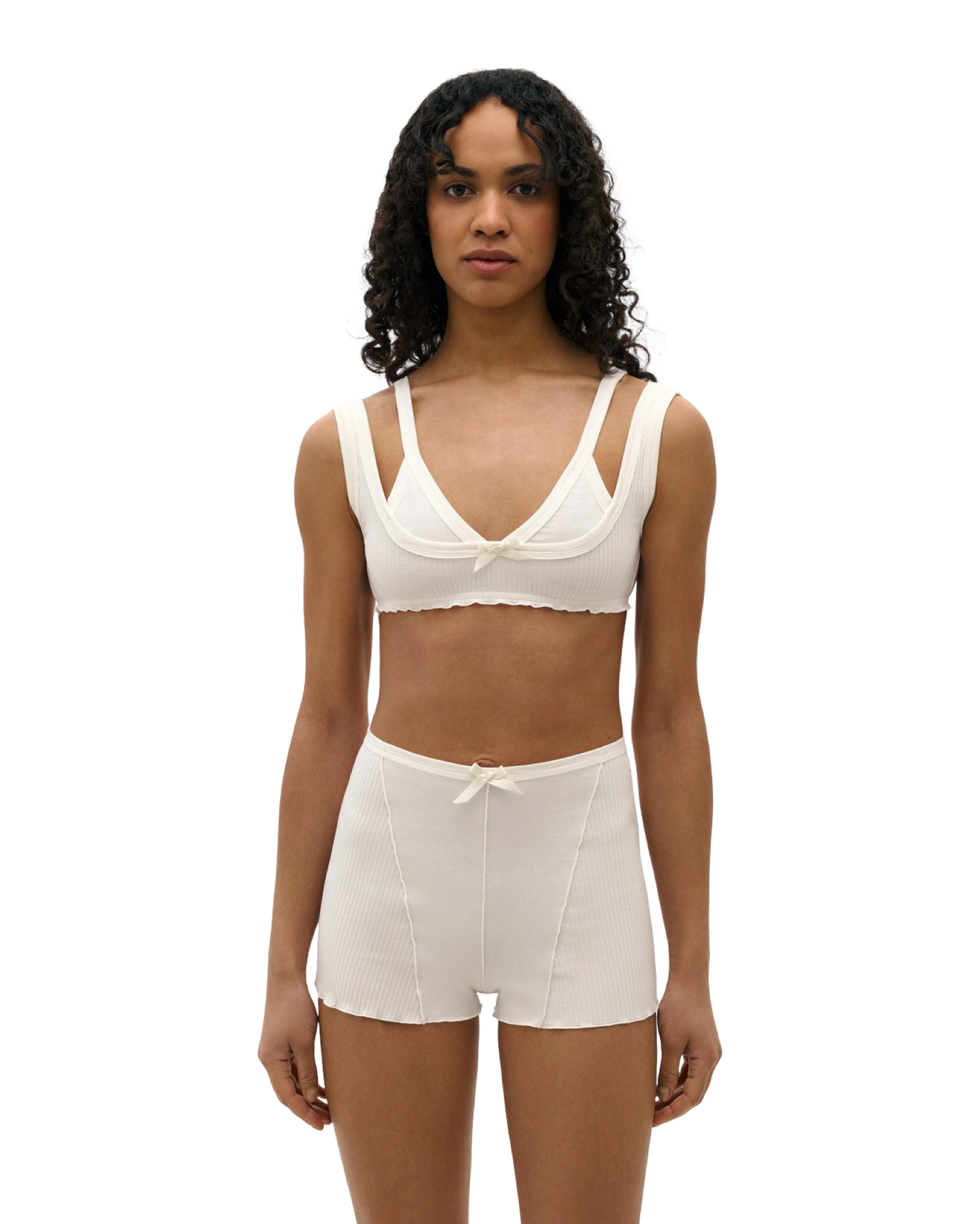 Шорти ‘Alice K x LONDI’ Молочні