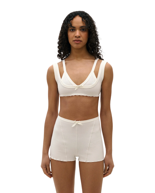 Шорти ‘Alice K x LONDI’ Молочні