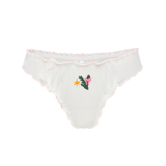Танга з Вишивкою 'Гілочка'
