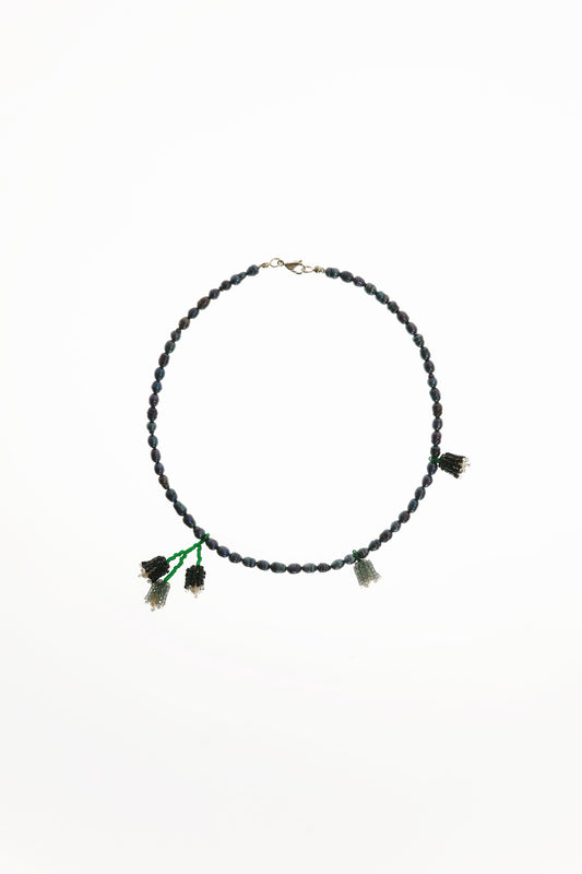 Намисто 'Чорний Букет'