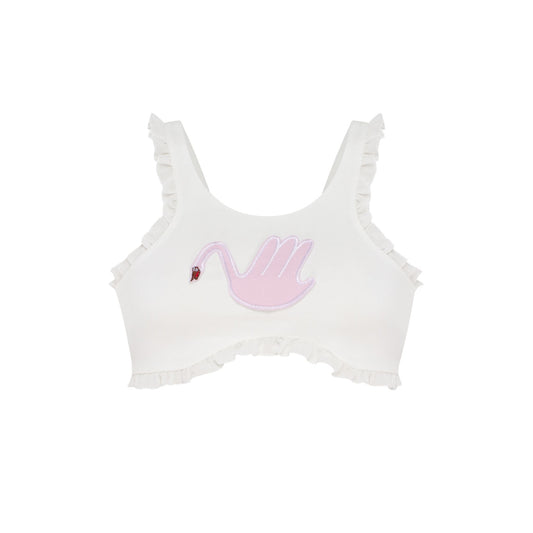 Топ з Лебедем Молочний