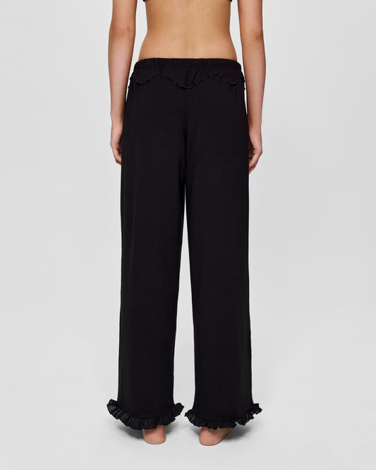 Штани з Серцем та Лебедем Чорні