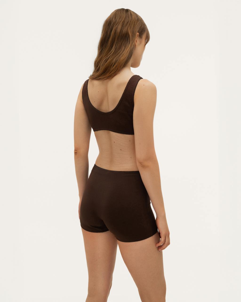 Ліф Базовий Коричневий