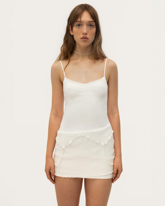 Сукня Подвійна Молочна