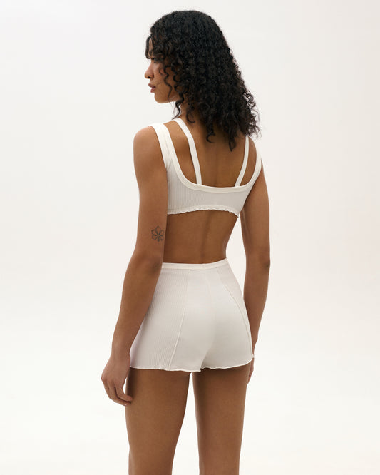 Шорти ‘Alice K x LONDI’ Молочні