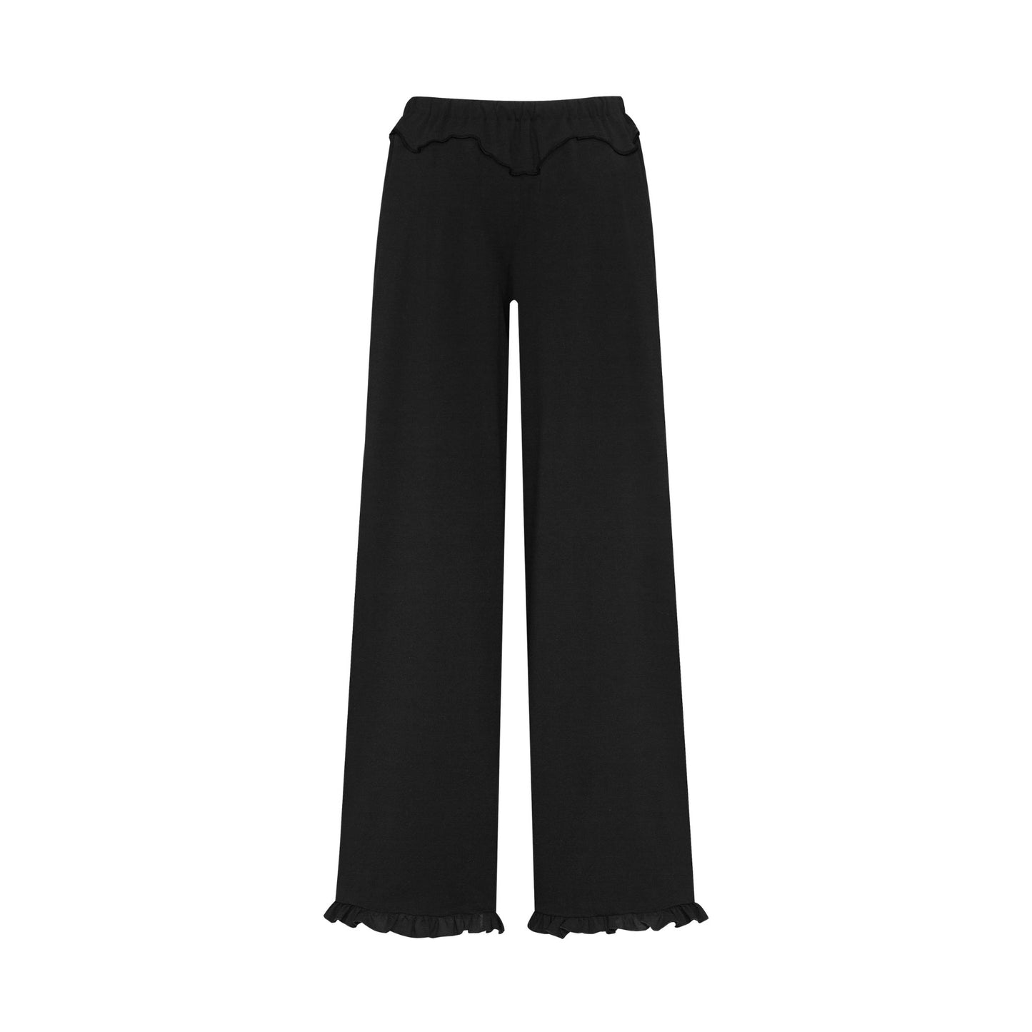 Штани з Серцем та Лебедем Чорні