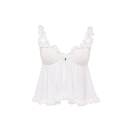 Топ з Листочком Молочний