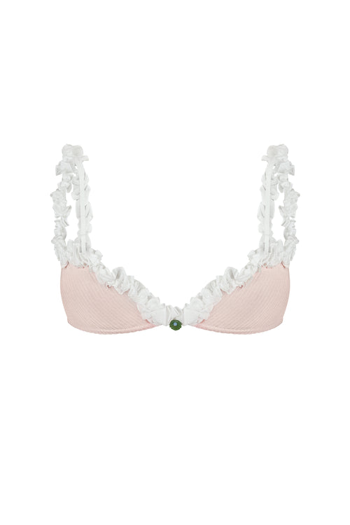 Ліф з Листочком Рожевий