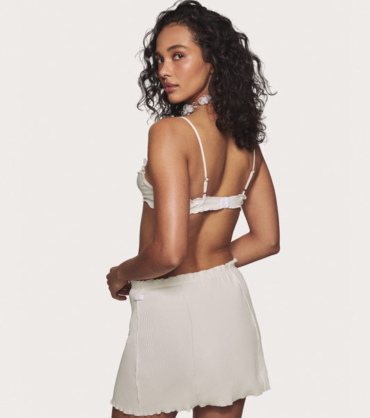 Ліф Хвилястий Білий