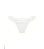 Танга з Рюшами Молочні