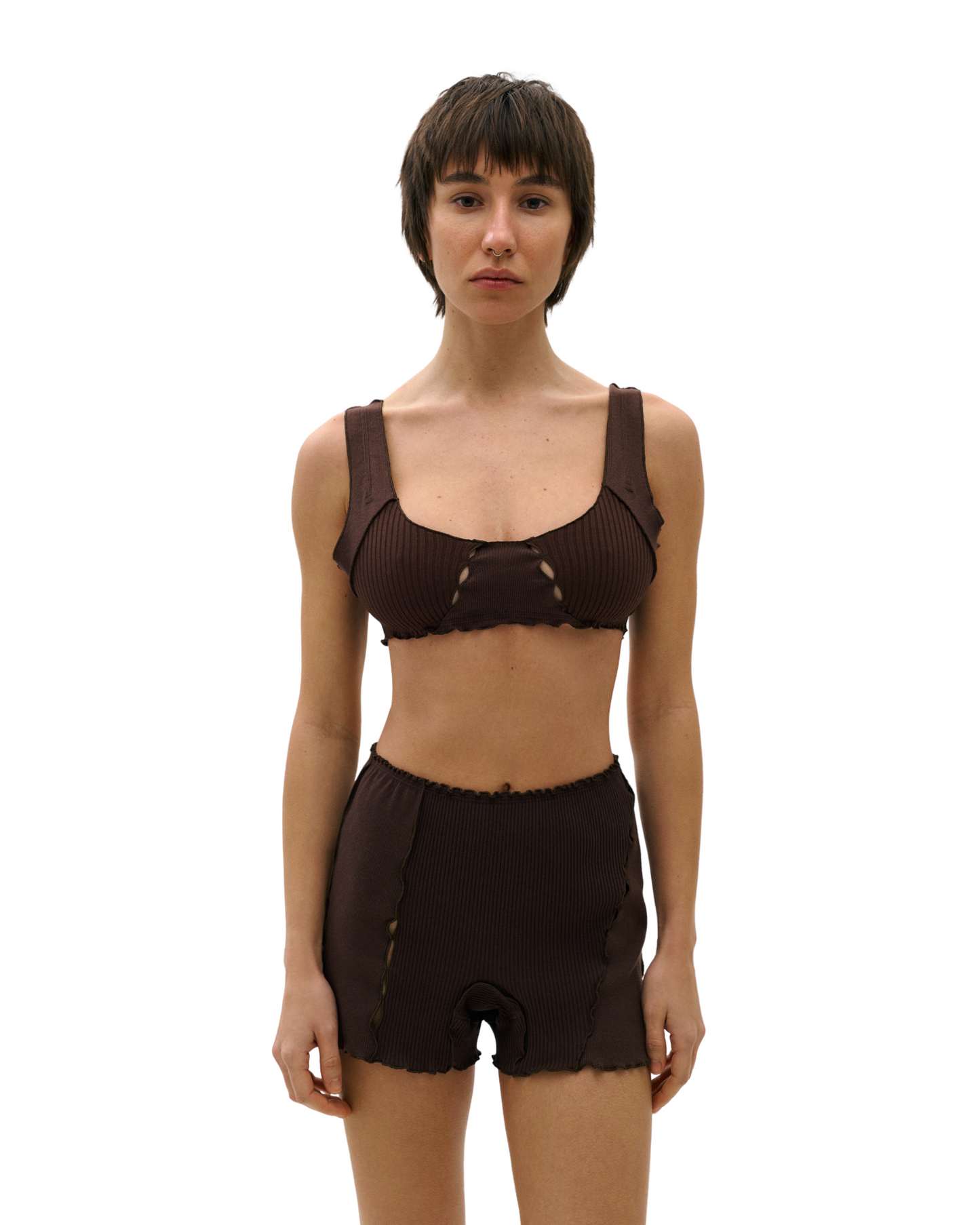 Культові Шорти Коричневі