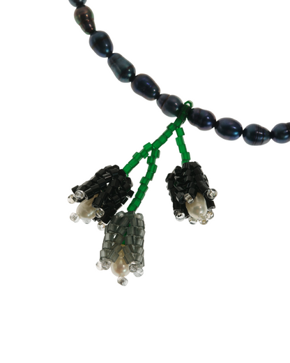 Намисто 'Чорний Букет'