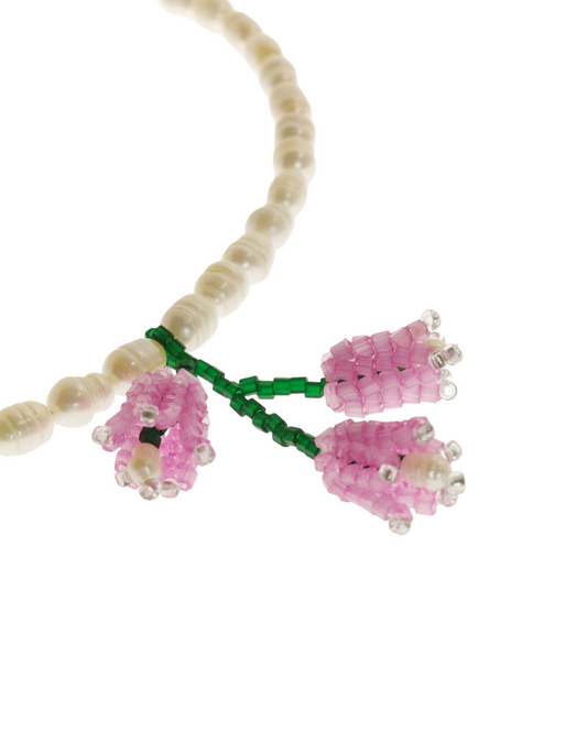 Намисто 'Рожевий Букет'