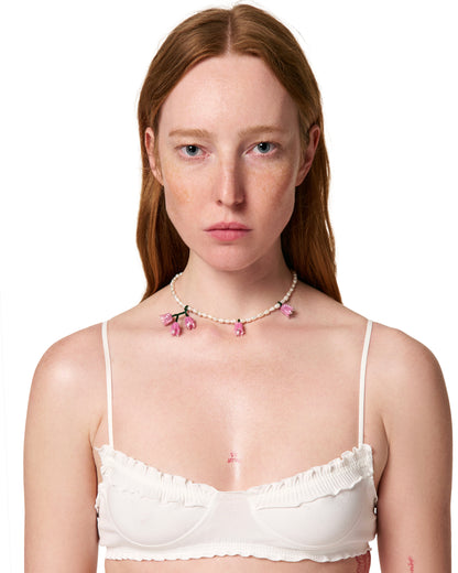 Намисто 'Рожевий Букет'