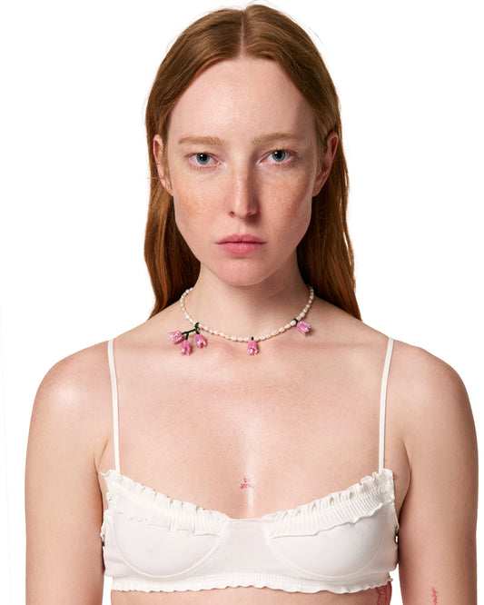 Намисто 'Рожевий Букет'