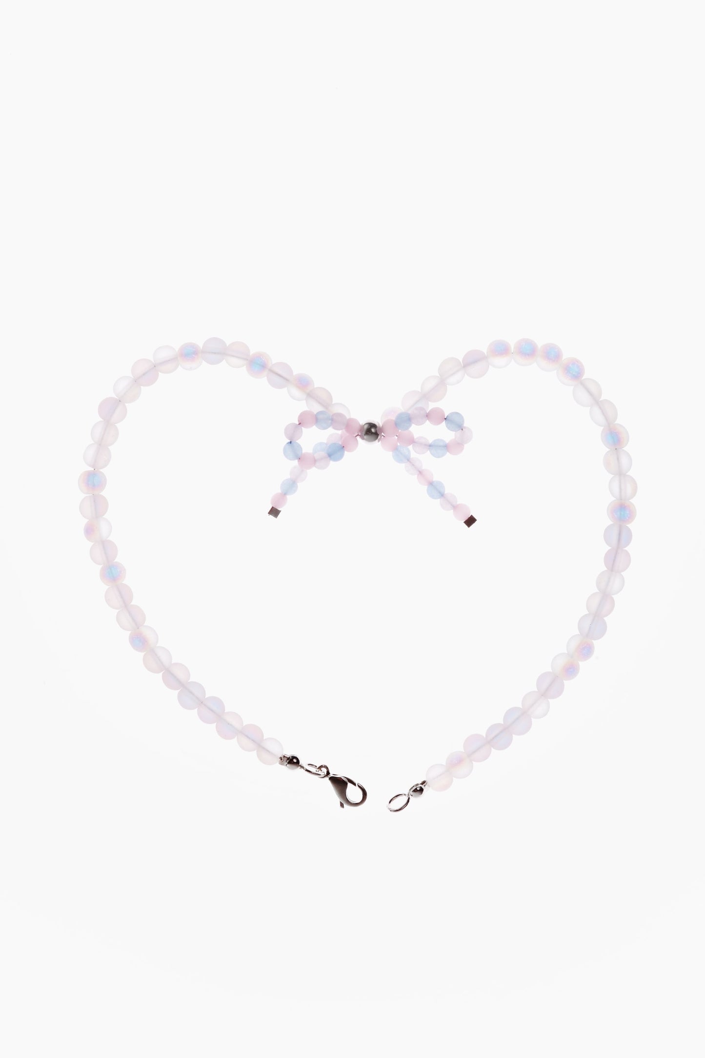 Necklace Moonstone Bow