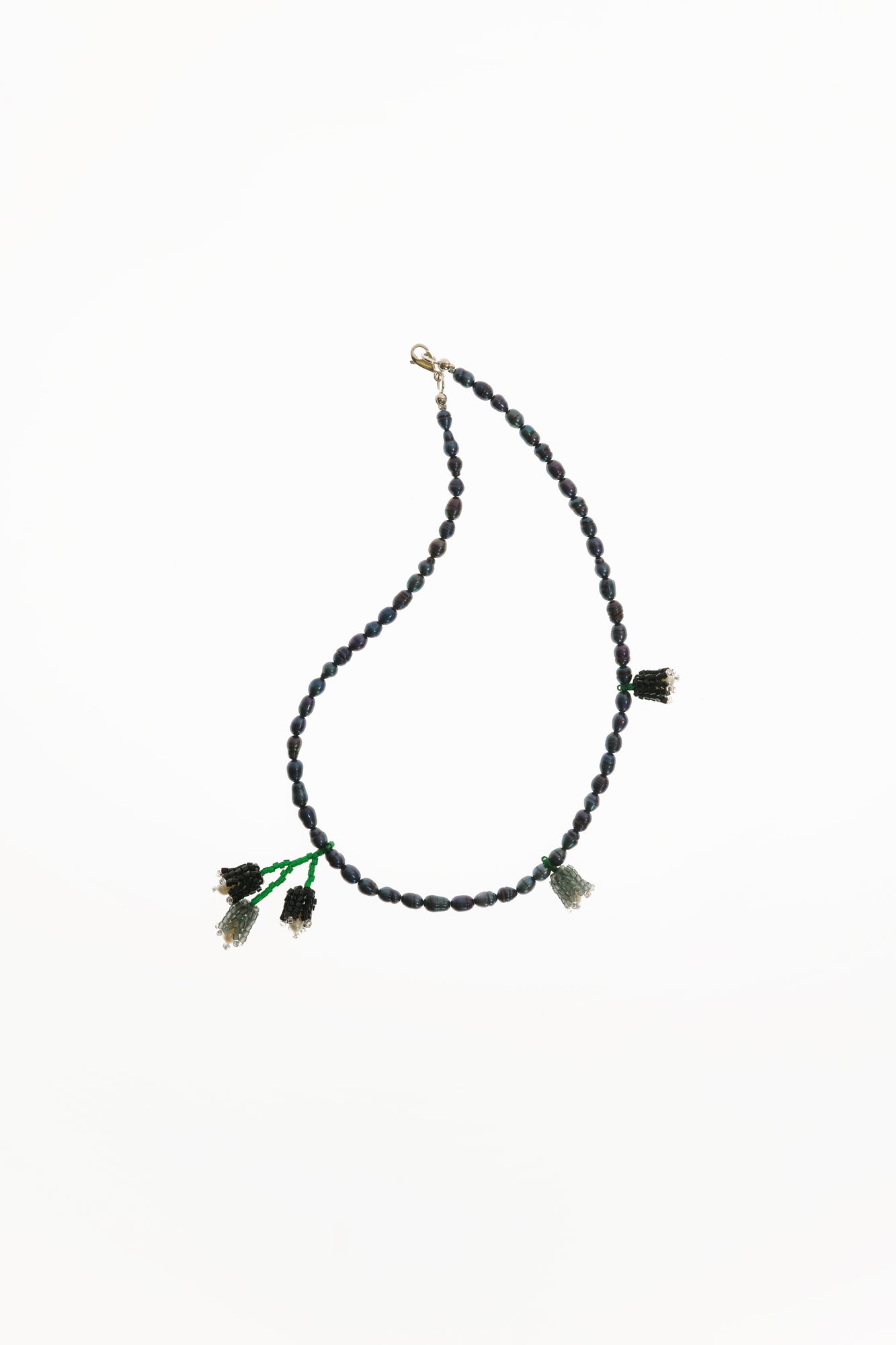 Necklace Black Bouquet