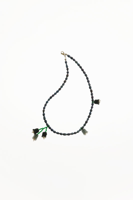 Намисто 'Чорний Букет'