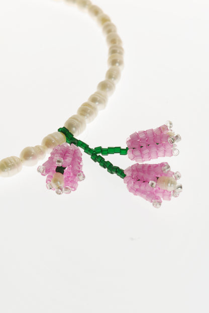 Necklace Pink Bouquet