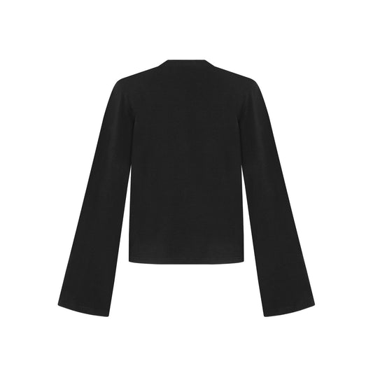 Кофта з Серцем та Лебедем Чорна